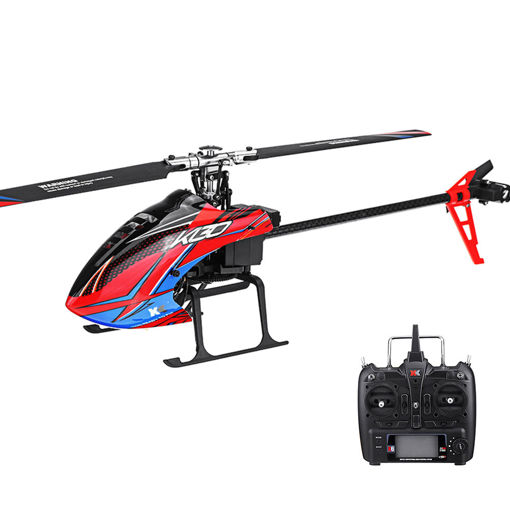 Immagine di XK K130 2.4G 6CH Brushless 3D6G System Flybarless RC Helicopter RTF Compatible with FUTABA S-FHSS