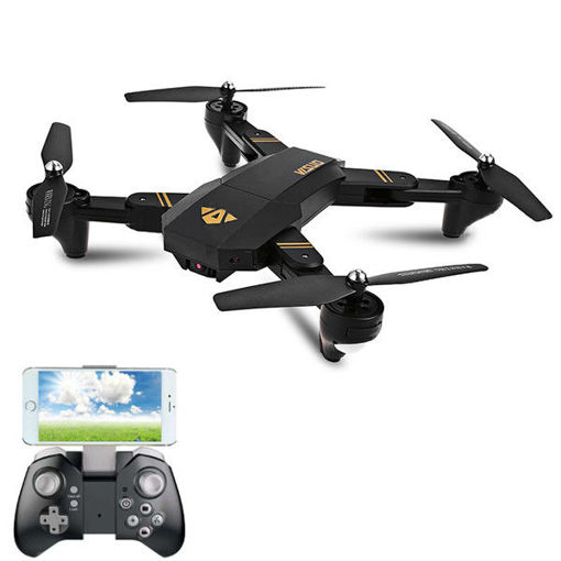 Picture of VISUO XS809HW WIFI FPV With Wide Angle HD Camera High Hold Mode Foldable Arm RC Drone Quadcopter RTF