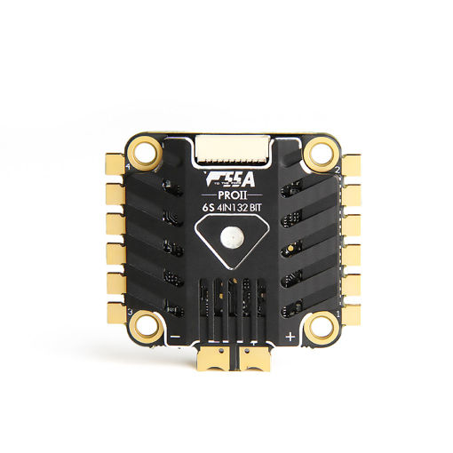 Picture of T-motor F55A PROII 55A 3-6S 4 IN 1 Blheli_32 32bit w/ LED DSHOT1200 Brushless ESC 30.5X30.5MM for RC Drone FPV Racing