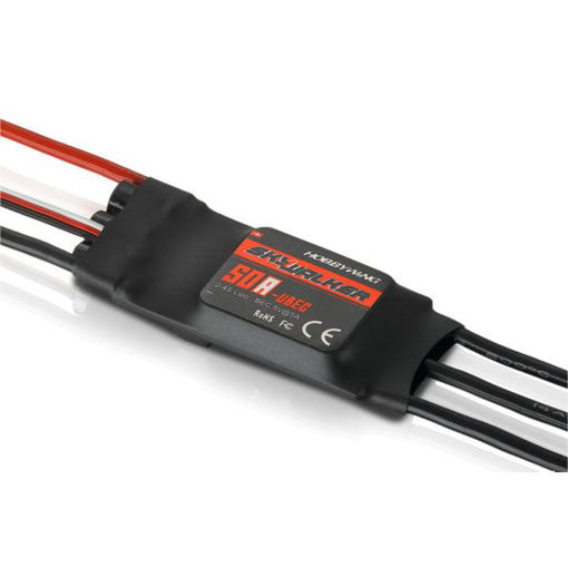 Immagine di Hobbywing Skywalker 2-4S 50A UBEC Brushless ESC With 5V/5A BEC For RC Models