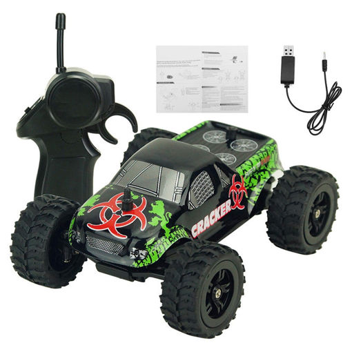 Picture of 9115M 1/32 2.4G 2WD 4CH Mini High Speed Radio RC Racing Car Rock Crawler Off-Road Truck Toys