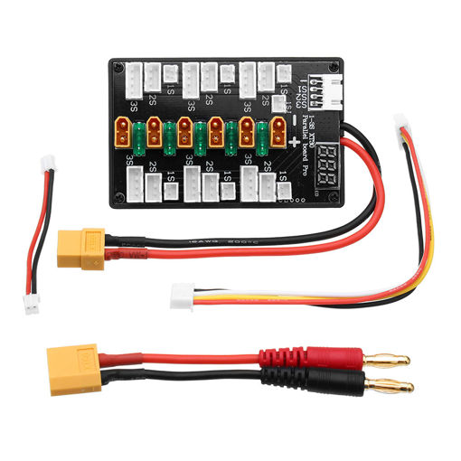 Immagine di XT30 Plug 1S-3S Lipo Battery Upgrade Version Parallel Charging Board for IMAX B6 Balance Charger