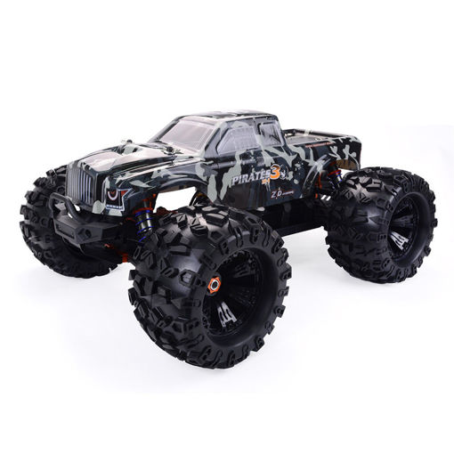Immagine di ZD Racing Camouflage MT8 Pirates3 Vehicle 1/8 2.4G 4WD 90km/h Electric Brushless RC Car RTR Model